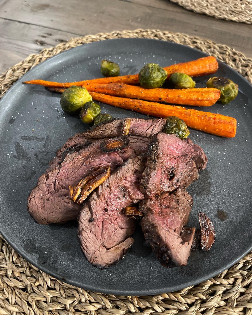 CANIS Cooks: Moose Tenderloin with Roasted Vegetables