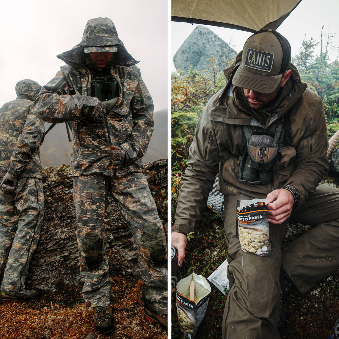 Camo hunting rain gear on sale