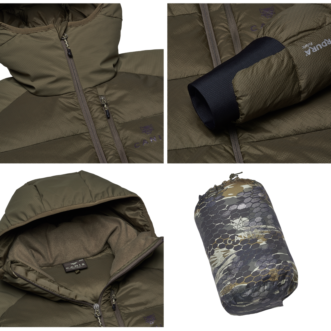 Alps Hooded Down Jacket